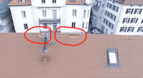 Detailaufnahme einer Dachinspektion